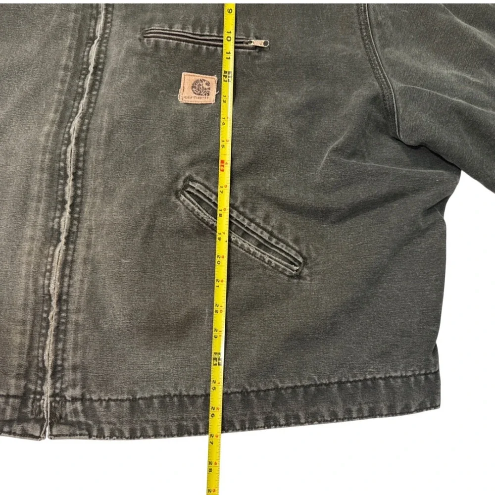 Vintage Carhartt Detroit J97 MOS Jacket Black/Gray -4XL‎ REG